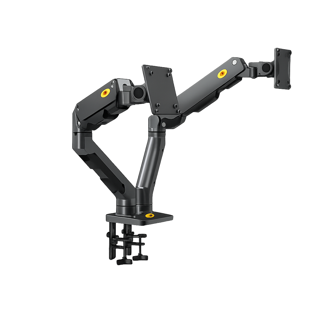 882e14f5-be50-4503-b3a9-ff5ee11e2ee5 NORTH BAYOU G35 Dual LCD Monitor Desk Stand - Image 1