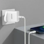 شاحن سيكين S-225C بقدرة 25 واط PD مع كابل USB-C إلى USB-C - أبيض - الصورة 2