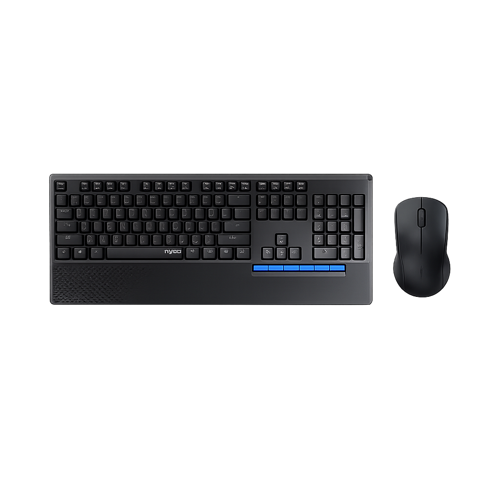 a3ce2989-0dd7-4f60-94f8-1dbab1a30d4a Rapoo X1960 Wireless Keyboard & Mouse Combo (Black) - Image 1