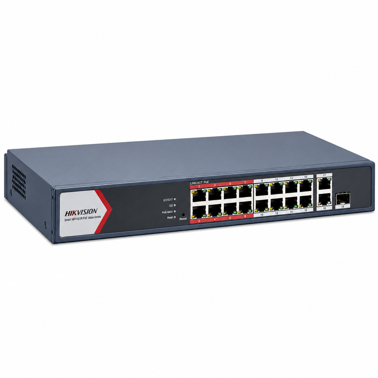 b4148fd3-bf26-4cd6-b557-b170089f8d8f Hikvision DS-3E1318P-EI O-STD Smart PoE Switch