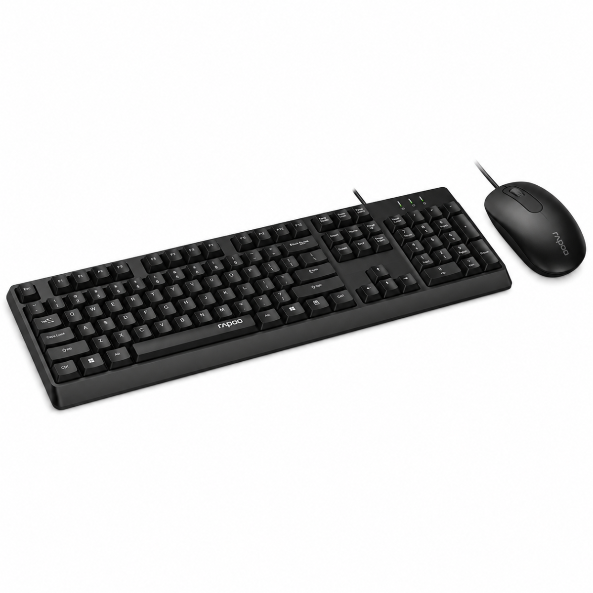 X130Pro Wired Optical Mouse & Keyboard Combo – black - Image 2