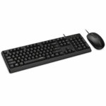 X130Pro Wired Optical Mouse & Keyboard Combo – black - Image 2