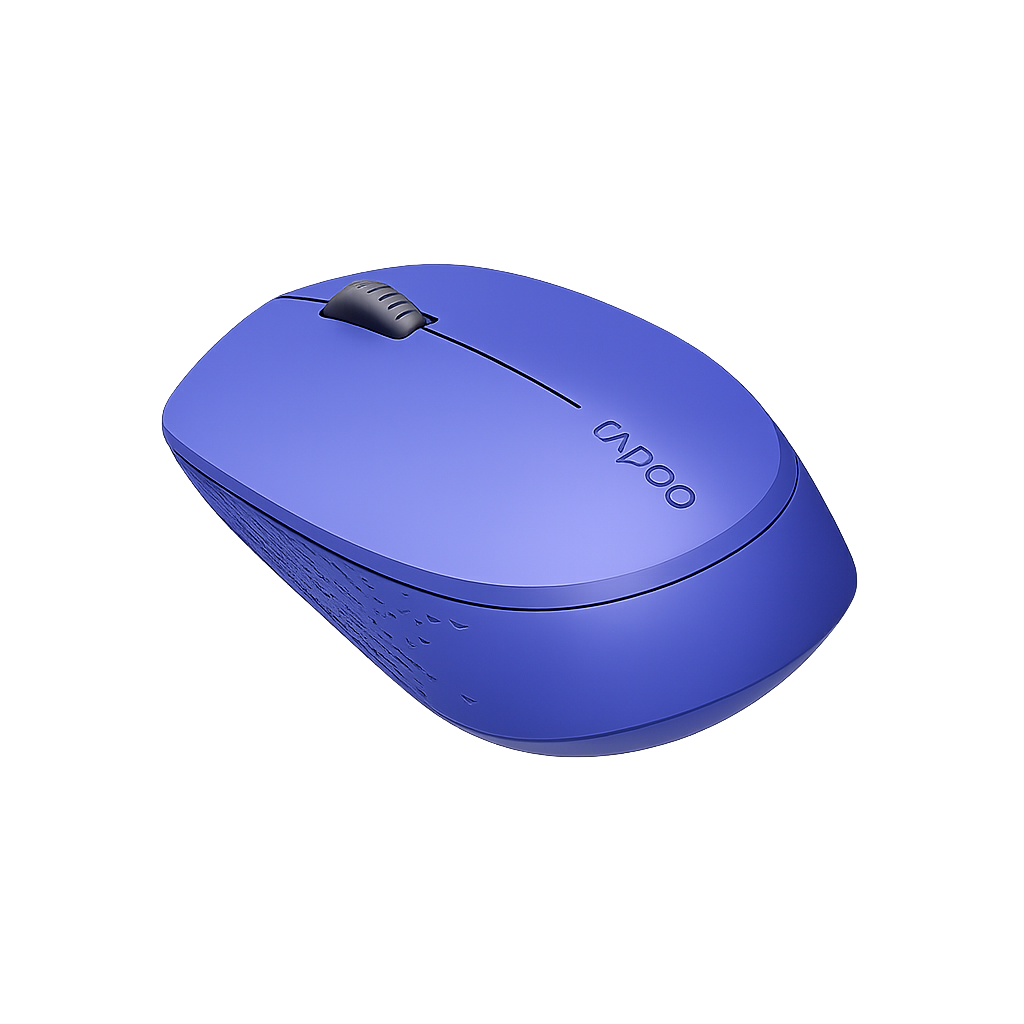 e45bf97a-7084-417f-8365-da14487e06b1 Rapoo M100 Silent Wireless Mouse (Blue) - Image 1