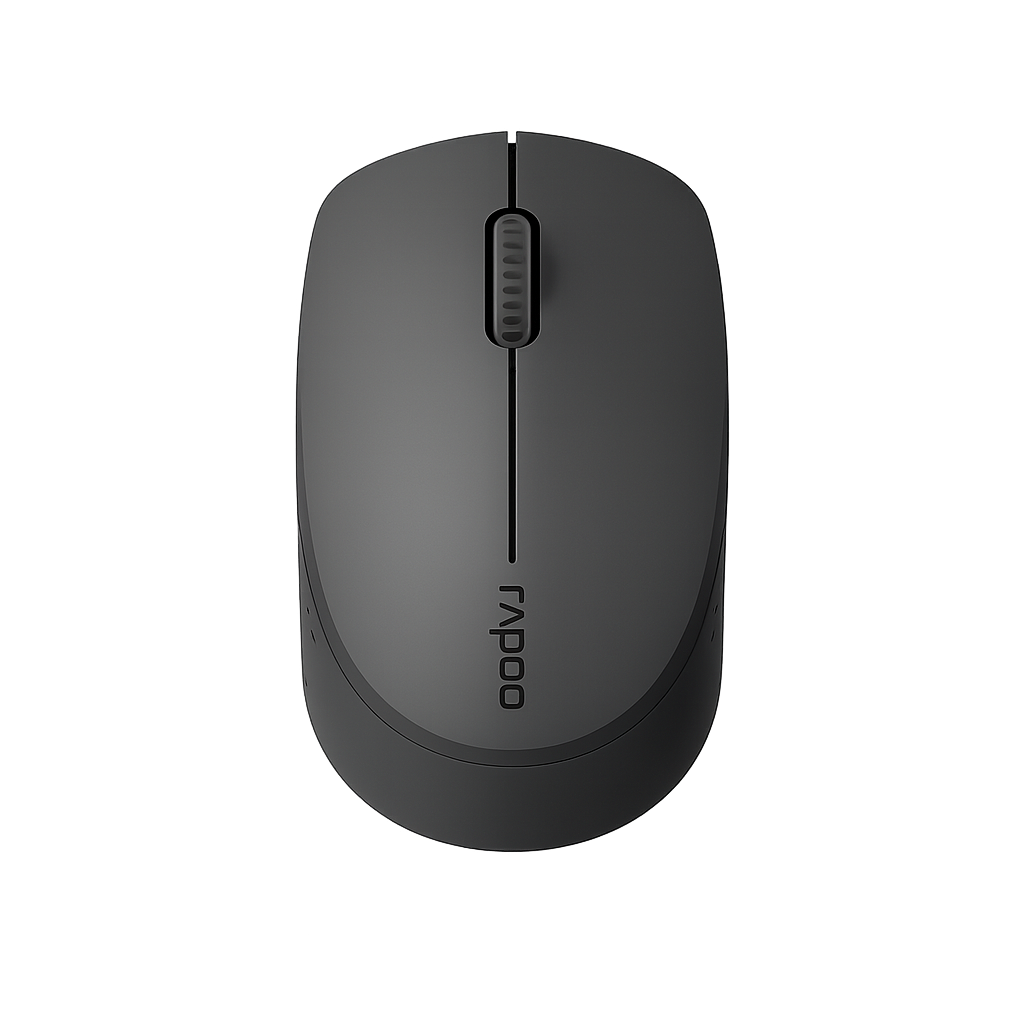 fc97602c-13ad-4d15-9834-4c59666d0d79 Rapoo M100 Silent Wireless Mouse (Dark Gray) - Image 1